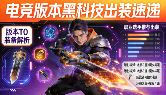 电竞版本黑科技出装速递焦点图