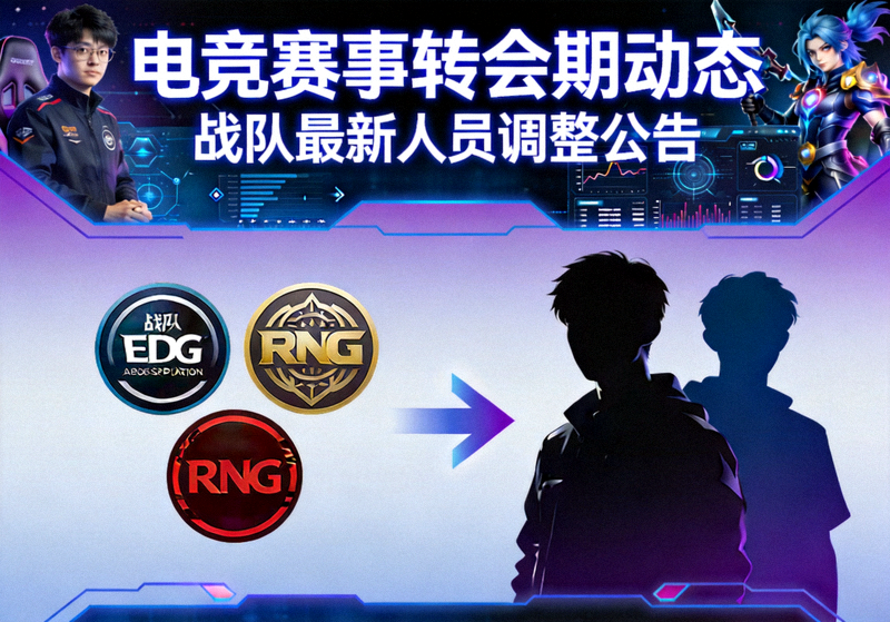 电竞赛事转会期与战队公告新闻配图
