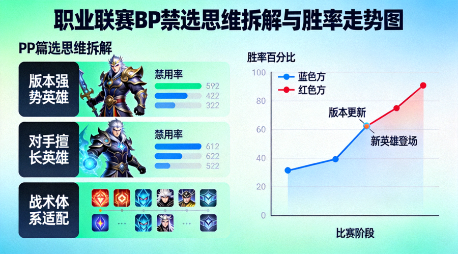 职业联赛BP禁选思维拆解与胜率走势图